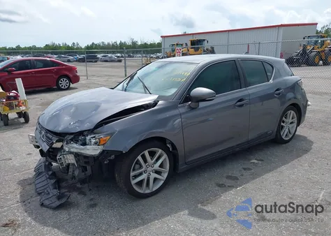 2015 Lexus Ct 200H из США, поврежденный, VIN JTHKD5BHXF2234557